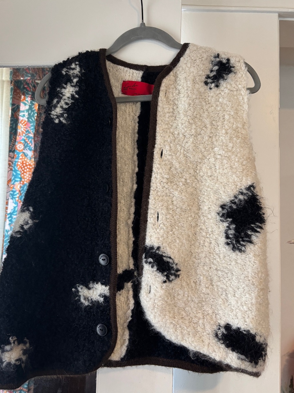Cordera O/S WOOL BLEND vest
